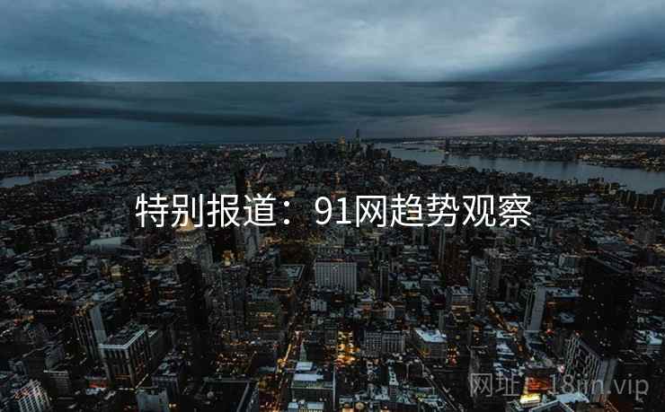 特别报道：91网趋势观察