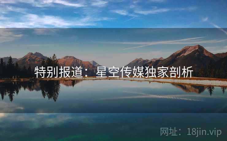 特别报道：星空传媒独家剖析