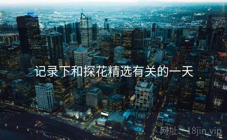 记录下和探花精选有关的一天