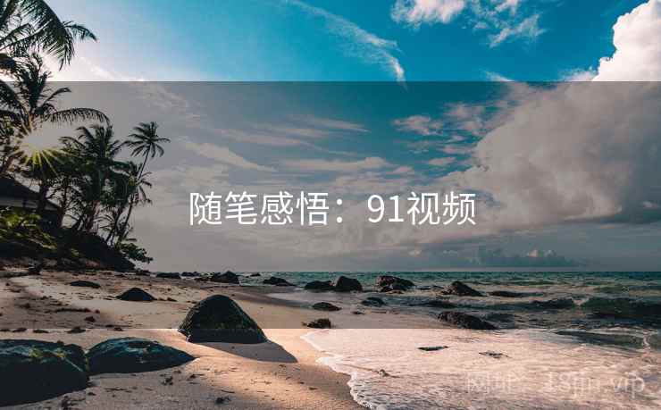 随笔感悟：91视频